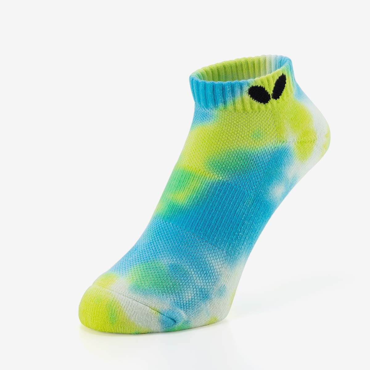 Butterfly Taidarin Socks - Lime-Sky